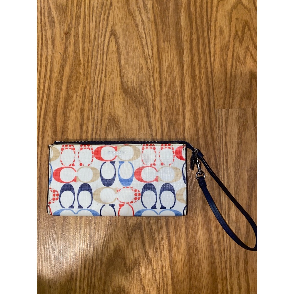 Coach Wallet w/ Wristlet